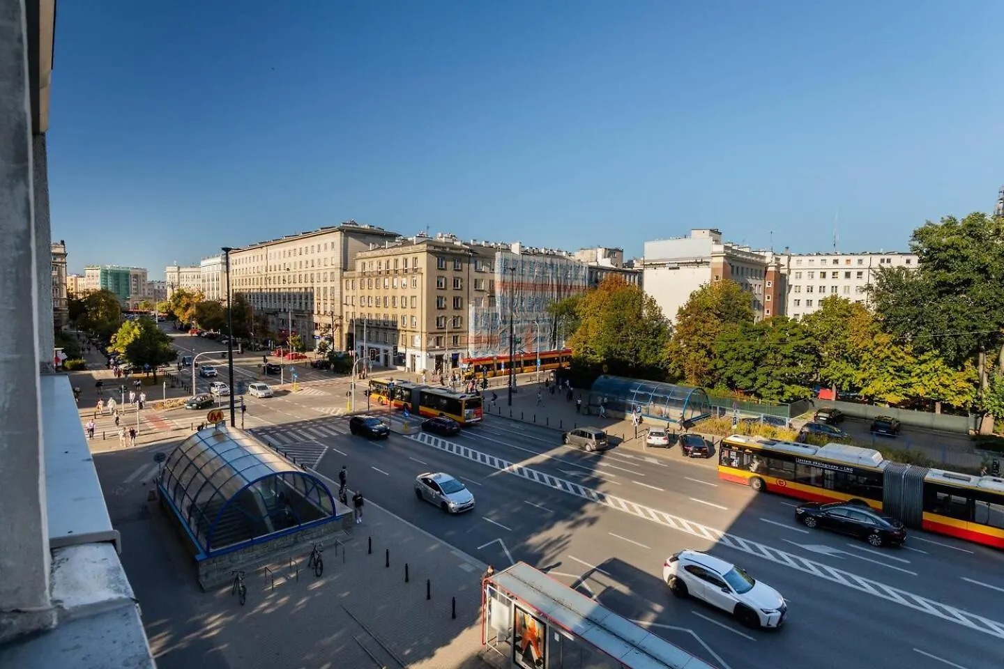 Apartment Sunbeam Studio City Centre Metro Politechnika Warsaw